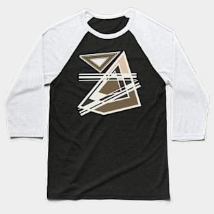 Abstract geometric design Baseball T-Shirt